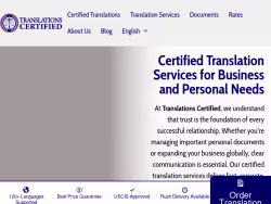 Translationscertified