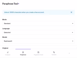 Paraphrasetool