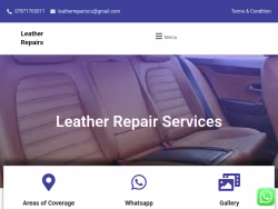 Leather-repairs
