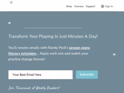 Pianoreading