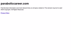 Paraboliccareer