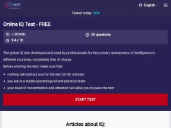 Worldiqtest