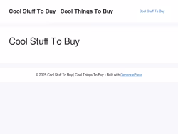 Cool-stuff-to-buy