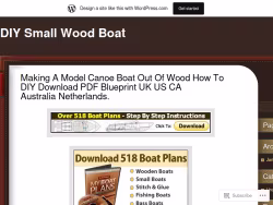 Diysmallwoodboat