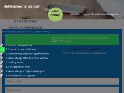 Delhinamechange
