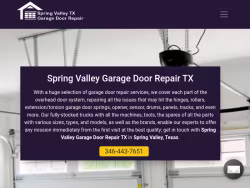 Springvalleygaragedoor-repair