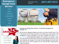 Garagedoorwebstertx