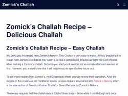 Zomickschallahrecipe