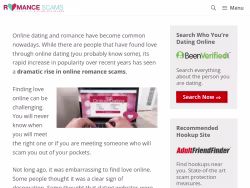 Romancescams