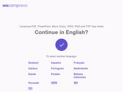 Wecompress