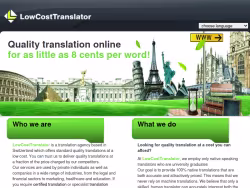 Lowcost-translator