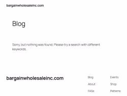 Bargainwholesaleinc