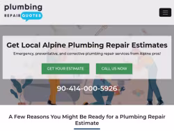 Plumbing-alpine
