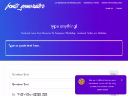 Generatorfonts