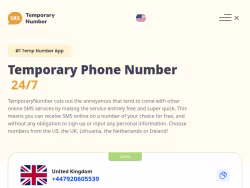 Temporarynumber