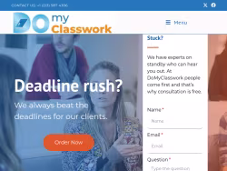 Domyclasswork