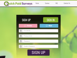 Quickpaysurvey