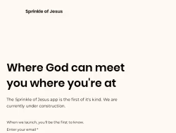 Sprinkleofjesus