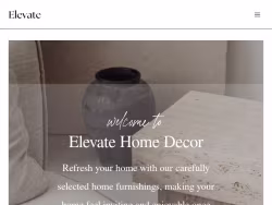 Elevatehomedecor