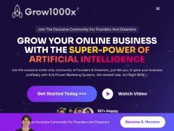 Grow1000x logo