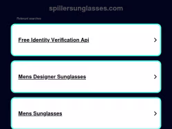 Spillersunglasses