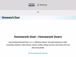 Doourhomework