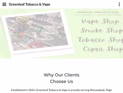 Greenleaftobaccoandvapeshenandoah