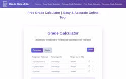 Grade Calculator