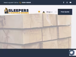 Sleepersandscaffoldboards