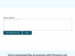 Premiumlinkgenerator