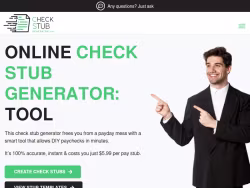Checkstubgenerator