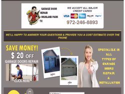 Garagedoorrepairhighlandparktx