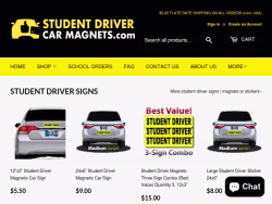 Studentdrivercarmagnets