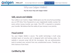 Oxigenwallet