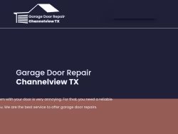 Garagedoorrepairchannelviewtx