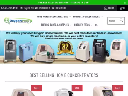 Oxygenplusconcentrators