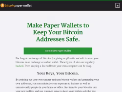 Bitcoinpaperwallet