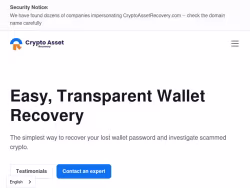 Cryptoassetrecovery
