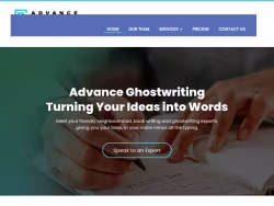 Advanceghostwriting
