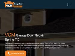 Springgaragedoortx