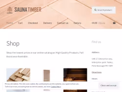 Sauna-timber