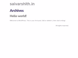 Saivarshith