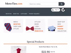 Mens-ties