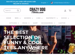 Crazydogtshirts
