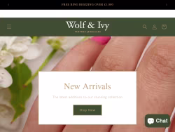 Wolfandivyvintagejewellery