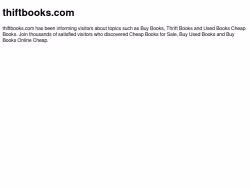 Thiftbooks