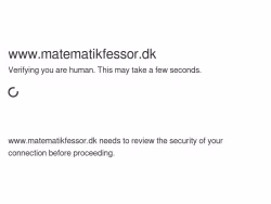 Matematikfessor