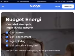 Budgetenergi