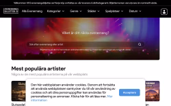 Evenemangsbiljetter