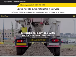 Concretesvcsangertx